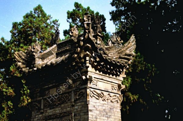 Gateway Detail, Big Wild Goose Pagoda, Xian
